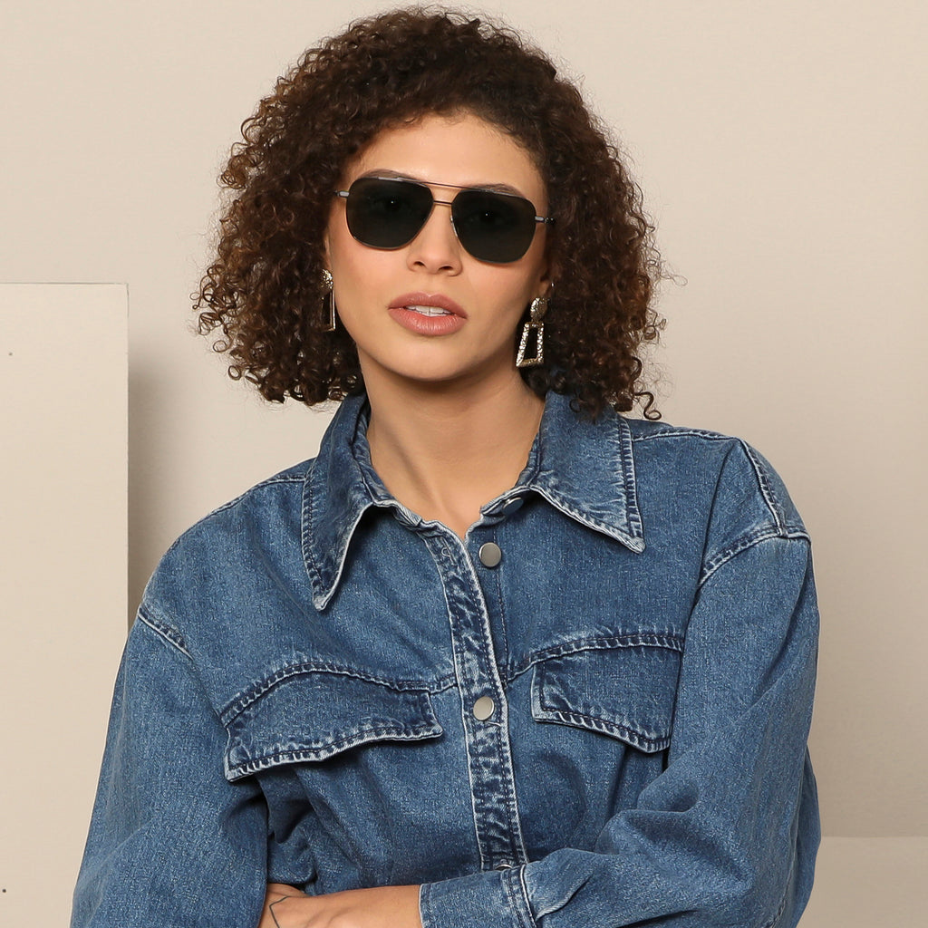 John Jacobs Sunglasses-Frame Square--SG John Jacobs Sunglasses-Frame Square--SG