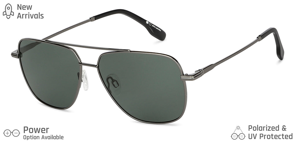 John Jacobs Sunglasses-Frame Square--SG John Jacobs Sunglasses-Frame Square--SG