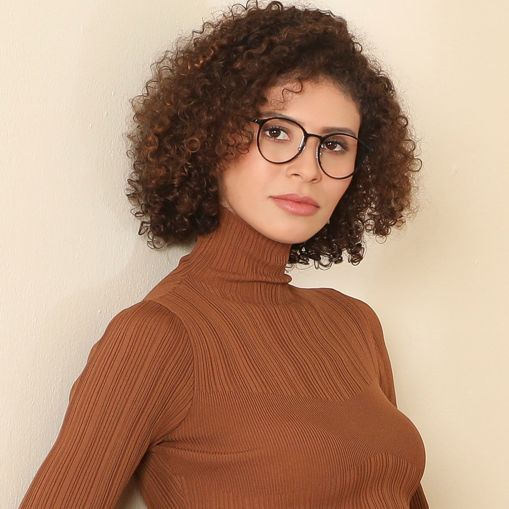 Square Eyeglasses-Frame Round--EG Square Eyeglasses-Frame Round--EG