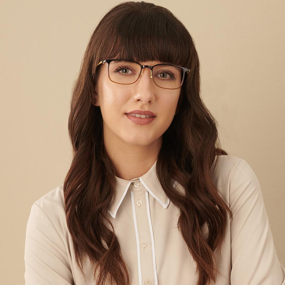 John Jacobs Eyeglasses-Frame Rectangle--EG John Jacobs Eyeglasses-Frame Rectangle--EG