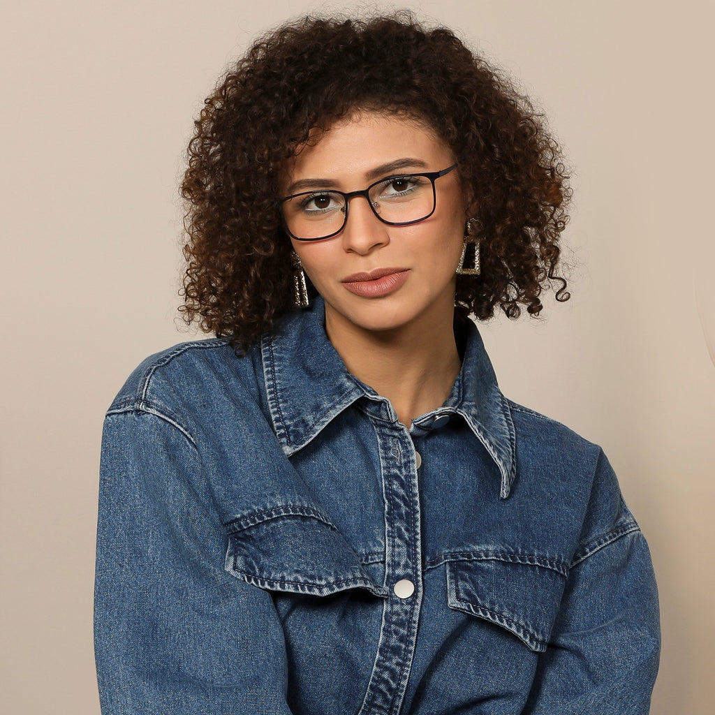 Men Eyeglasses-Frame Rectangle--EG Men Eyeglasses-Frame Rectangle--EG