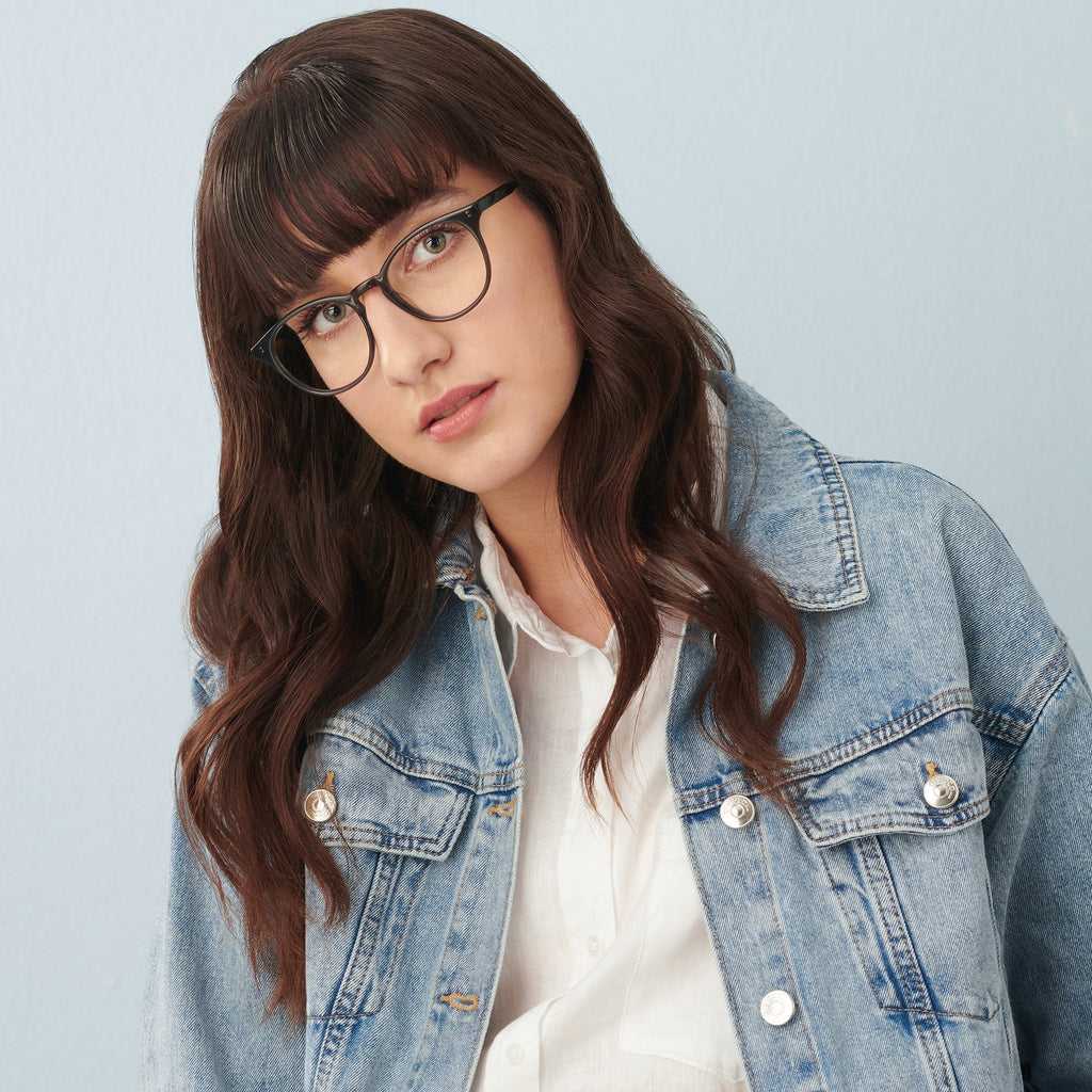 Square Eyeglasses-Frame Round--EG Square Eyeglasses-Frame Round--EG