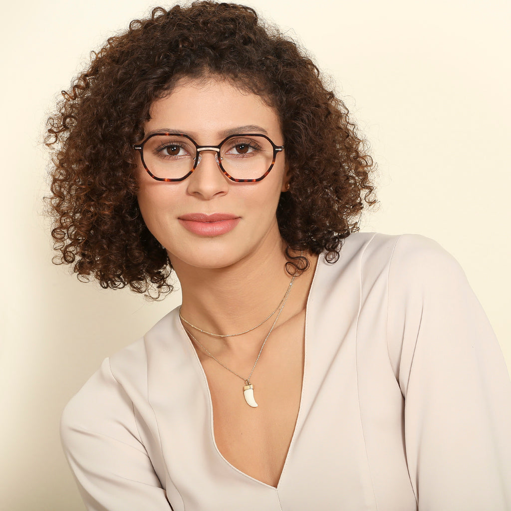 Eyeglasses-Frame Hexagonal--EG Eyeglasses-Frame Hexagonal--EG