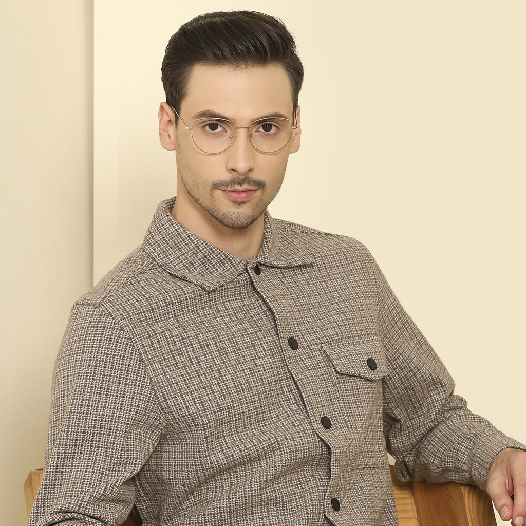 Square Eyeglasses-Frame Round--EG Square Eyeglasses-Frame Round--EG