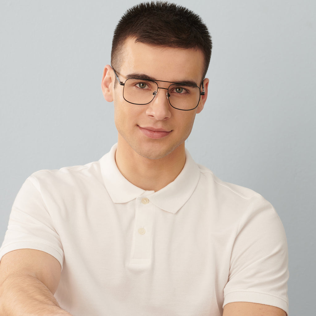 John Jacobs Eyeglasses-Frame Square--EG John Jacobs Eyeglasses-Frame Square--EG