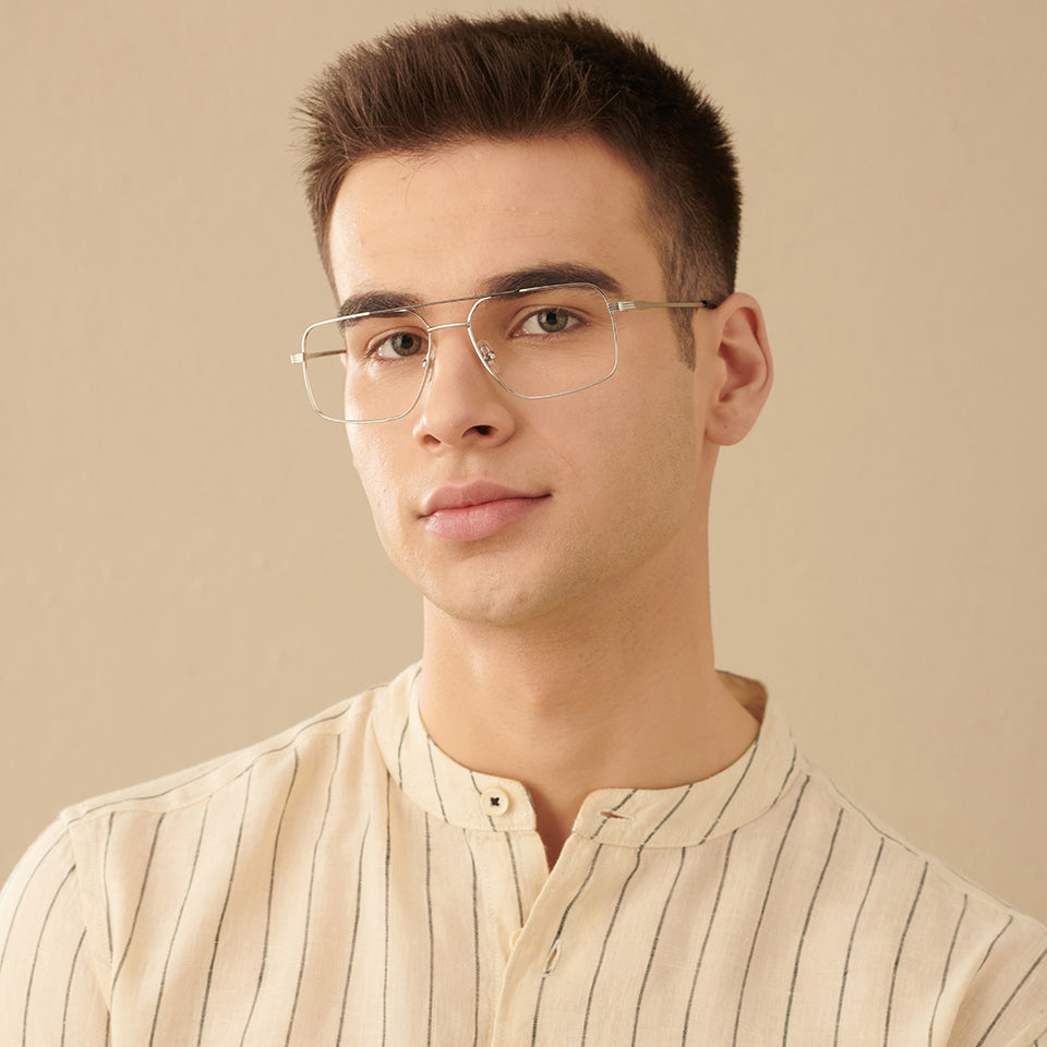 John Jacobs Eyeglasses-Frame Square--EG John Jacobs Eyeglasses-Frame Square--EG