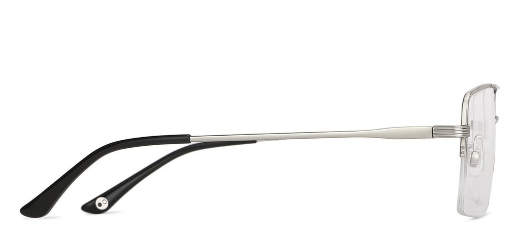 Half Rim Eyeglasses-Frame Square--EG Half Rim Eyeglasses-Frame Square--EG