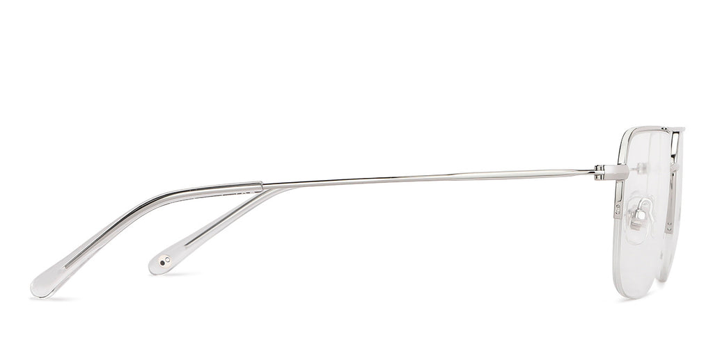 Half Rim Eyeglasses-Frame Square--EG Half Rim Eyeglasses-Frame Square--EG