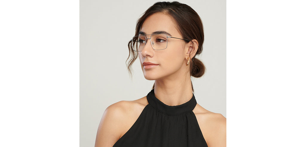 John Jacobs Eyeglasses-Frame Square--EG John Jacobs Eyeglasses-Frame Square--EG