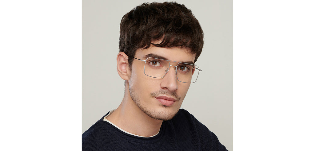 John Jacobs Eyeglasses-Frame Square--EG John Jacobs Eyeglasses-Frame Square--EG