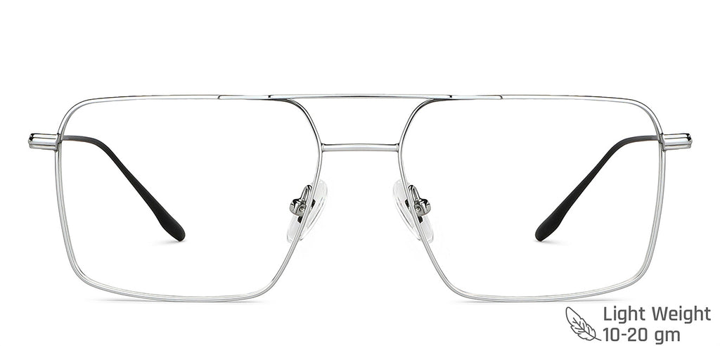 John Jacobs Eyeglasses-Frame Square--EG John Jacobs Eyeglasses-Frame Square--EG