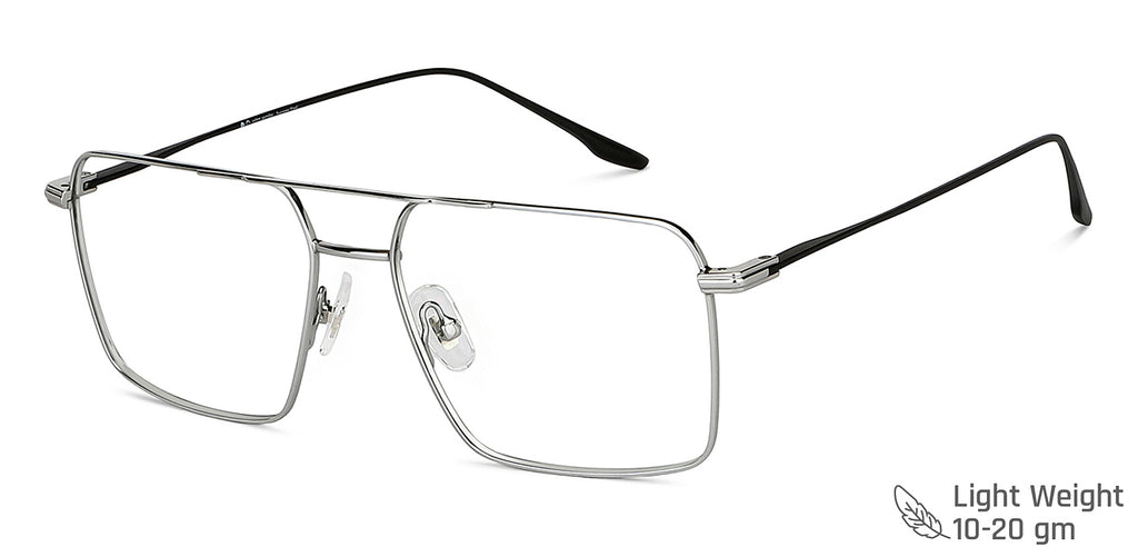 John Jacobs Eyeglasses-Frame Square--EG John Jacobs Eyeglasses-Frame Square--EG