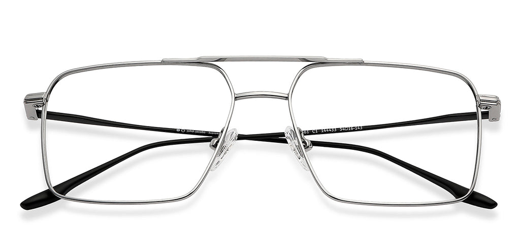 John Jacobs Eyeglasses-Frame Square--EG John Jacobs Eyeglasses-Frame Square--EG