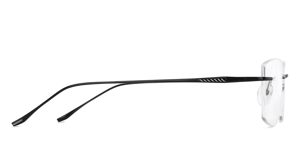 Rimless Eyeglasses-Frame Square--EG Rimless Eyeglasses-Frame Square--EG