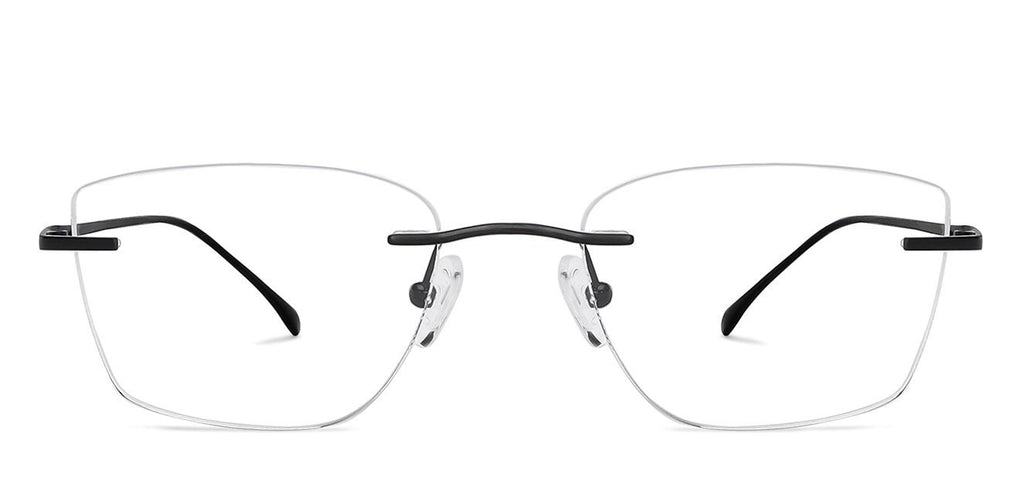 Rimless Eyeglasses-Frame Square--EG Rimless Eyeglasses-Frame Square--EG