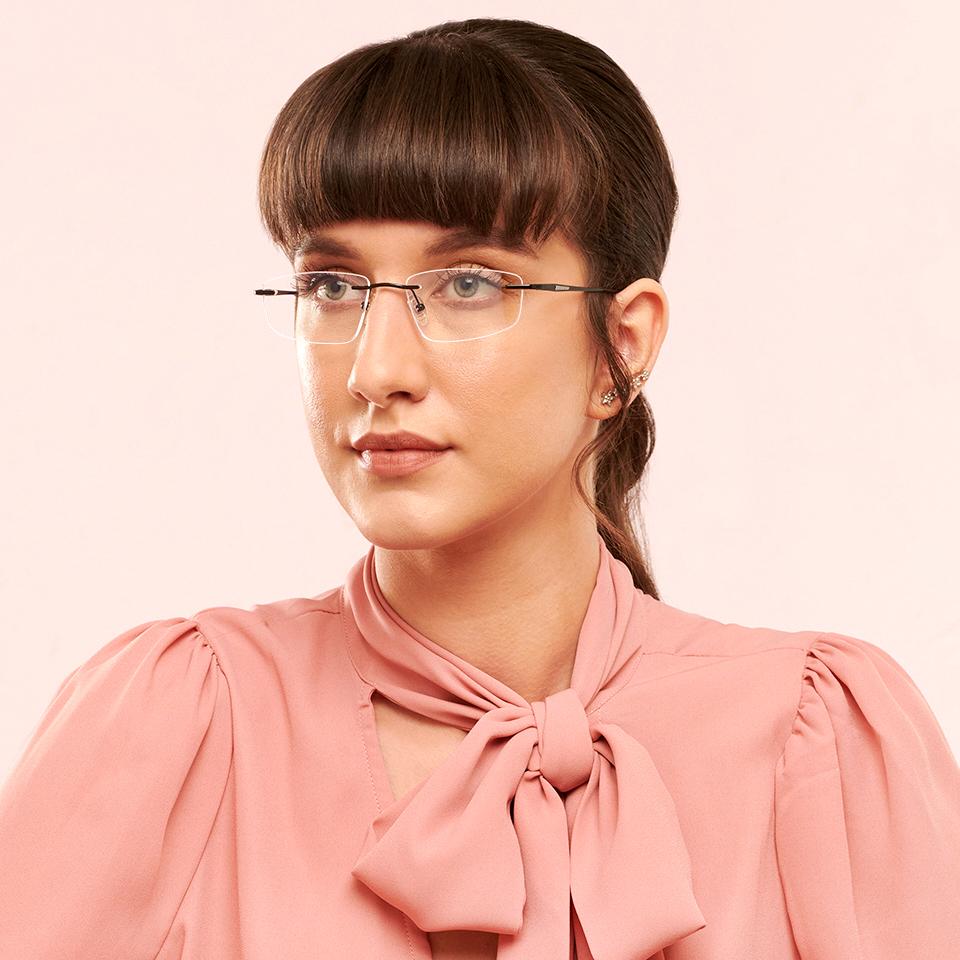 Magnetic Clip On Glasses-Frame Rectangle--EG Magnetic Clip On Glasses-Frame Rectangle--EG