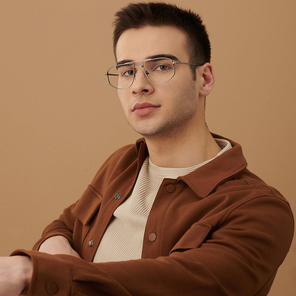 Aviator Eyeglasses-Frame Aviator--EG Aviator Eyeglasses-Frame Aviator--EG