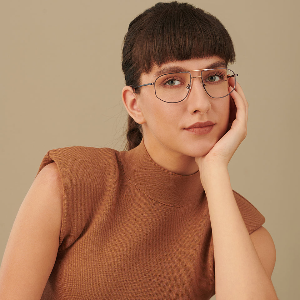 Aviator Eyeglasses-Frame Aviator--EG Aviator Eyeglasses-Frame Aviator--EG