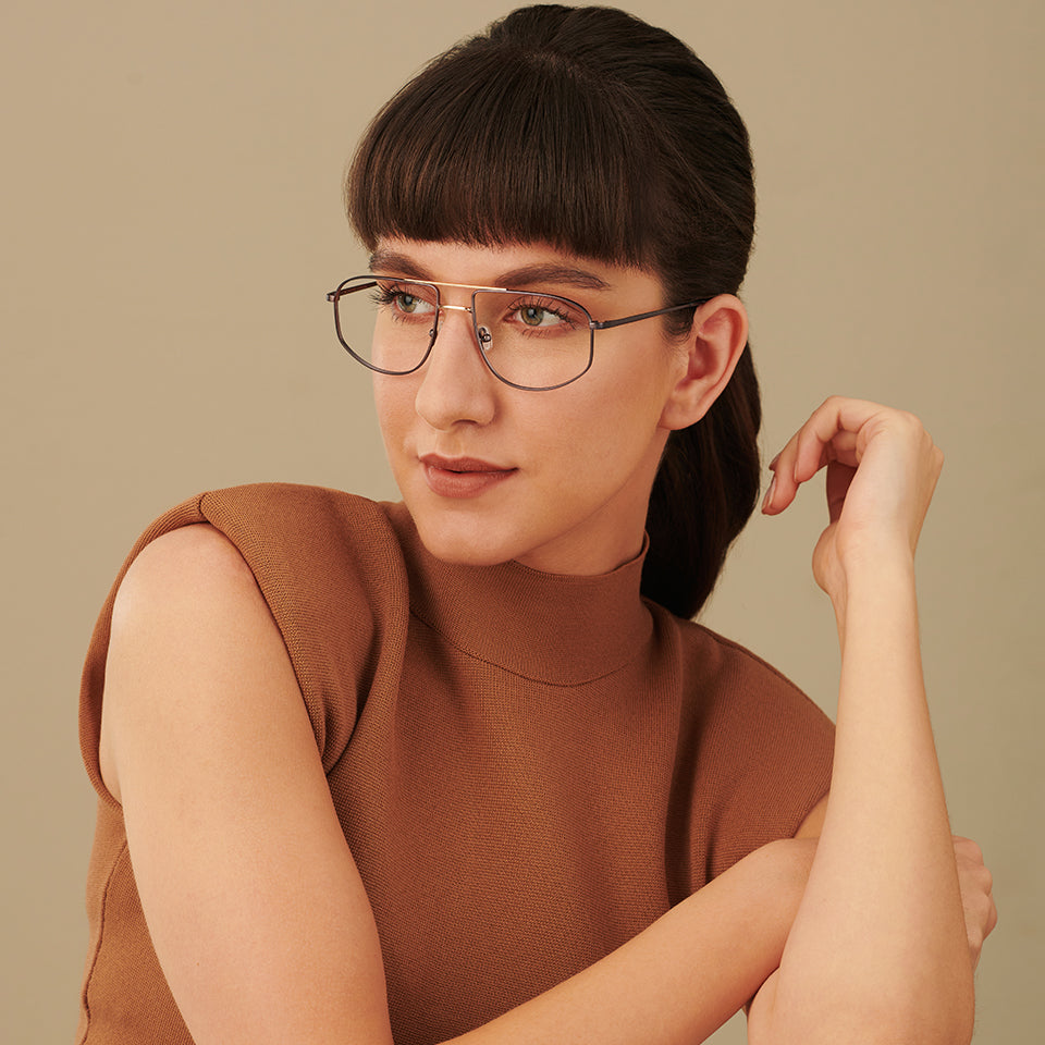 Aviator Eyeglasses-Frame Aviator--EG Aviator Eyeglasses-Frame Aviator--EG