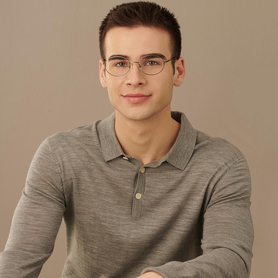 John Jacobs Eyeglasses-Frame Oval--EG John Jacobs Eyeglasses-Frame Oval--EG