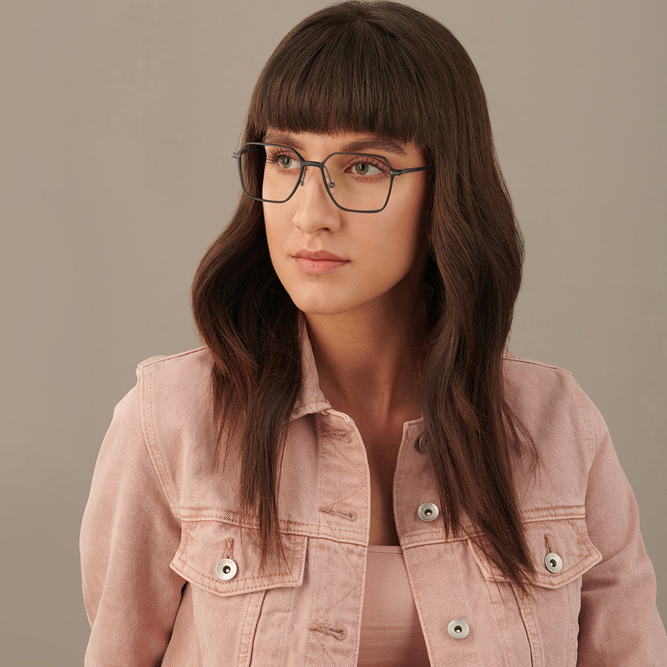 John Jacobs Eyeglasses-Frame Square--EG John Jacobs Eyeglasses-Frame Square--EG