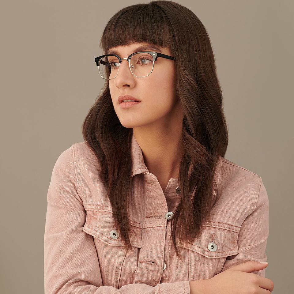 Full Rim Eyeglasses-Frame Clubmaster--EG Full Rim Eyeglasses-Frame Clubmaster--EG