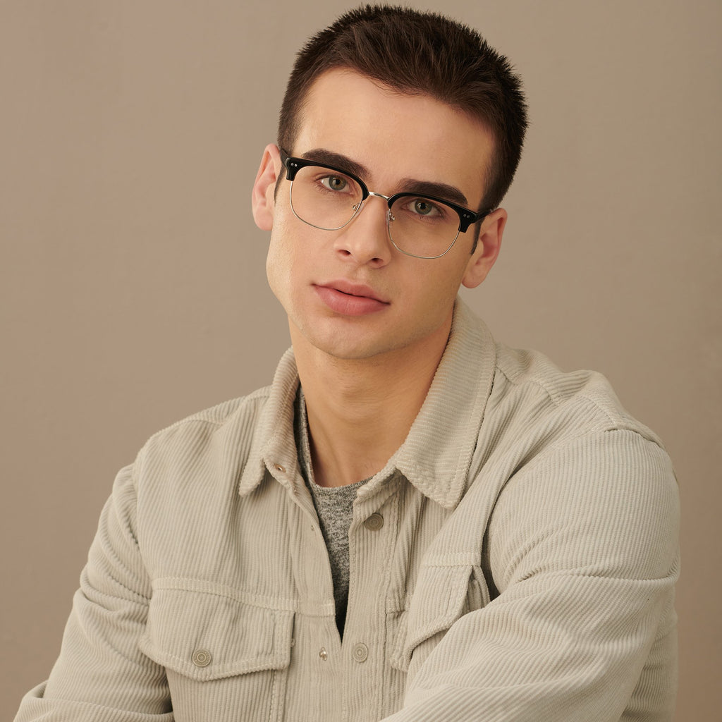 Full Rim Eyeglasses-Frame Clubmaster--EG Full Rim Eyeglasses-Frame Clubmaster--EG