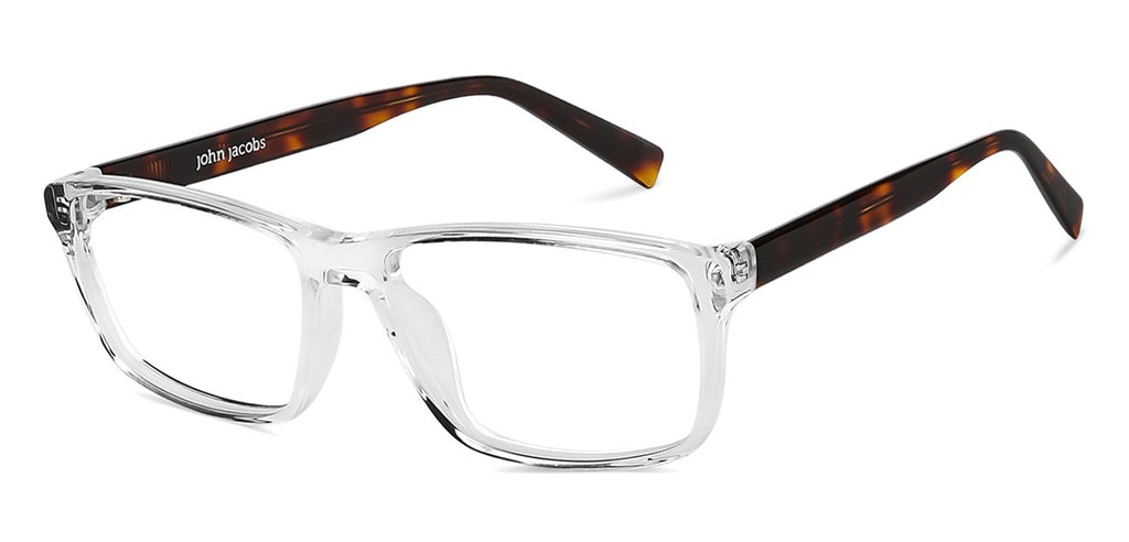 John Jacobs Eyeglasses-Frame Rectangle--EG John Jacobs Eyeglasses-Frame Rectangle--EG