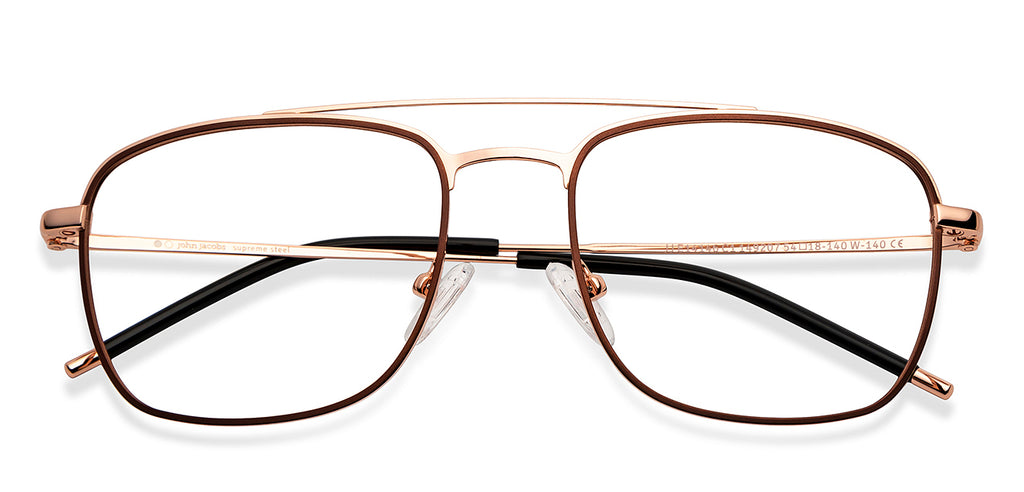 John Jacobs Eyeglasses-Frame Rectangle--EG John Jacobs Eyeglasses-Frame Rectangle--EG