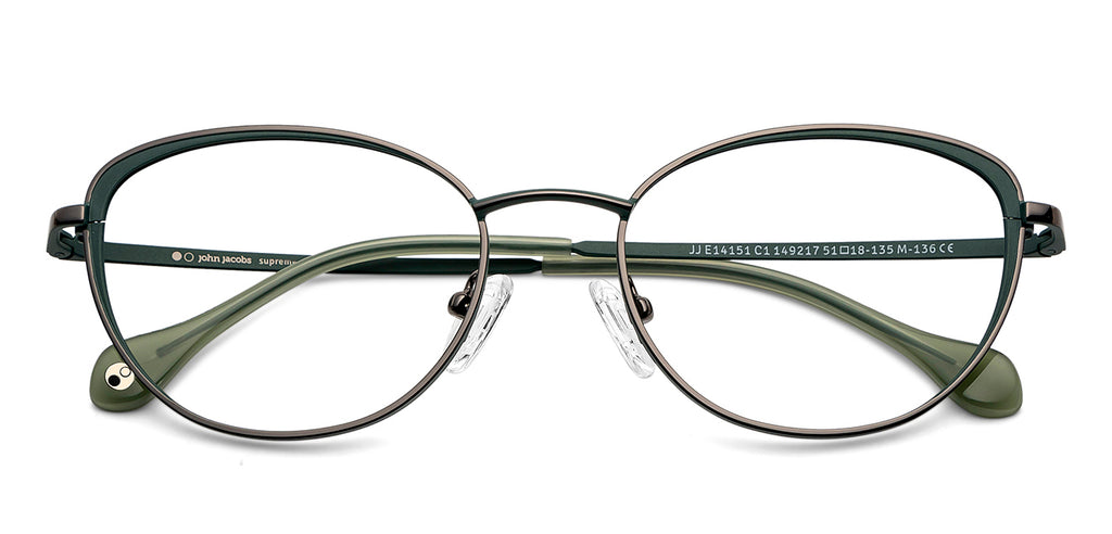 John Jacobs Eyeglasses-Frame Oval--EG John Jacobs Eyeglasses-Frame Oval--EG