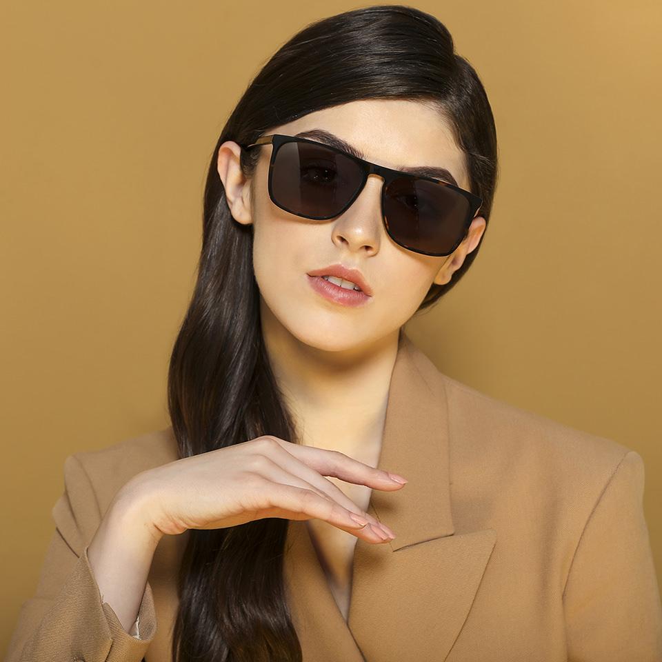 John Jacobs Sunglasses-Frame Rectangle--SG John Jacobs Sunglasses-Frame Rectangle--SG