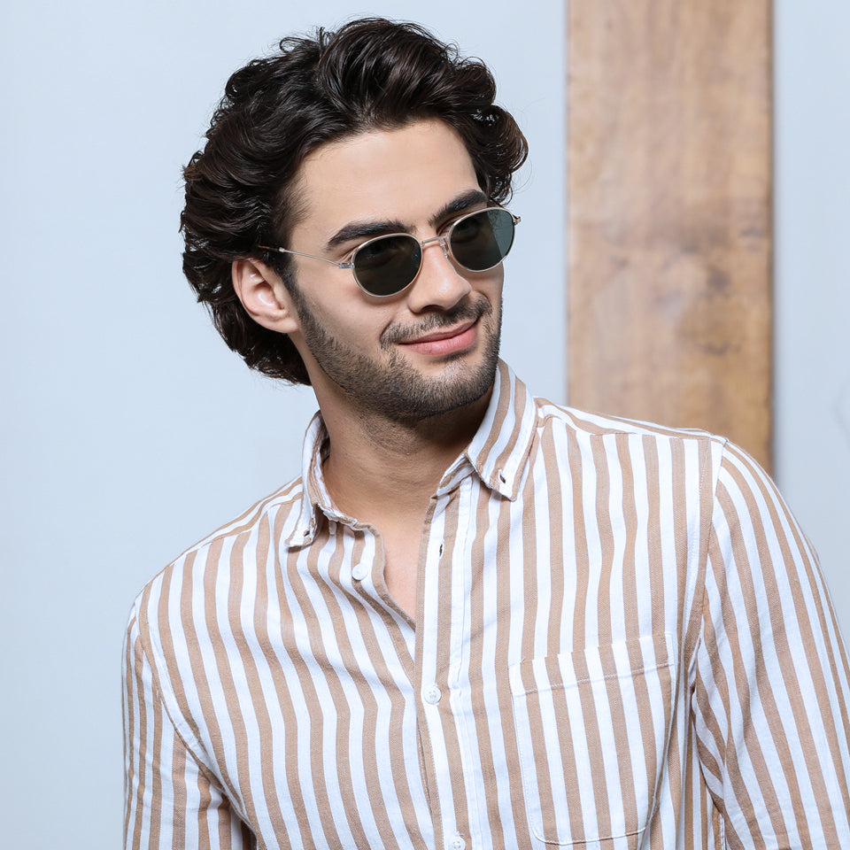 John Jacobs Sunglasses-Frame Round--SG John Jacobs Sunglasses-Frame Round--SG