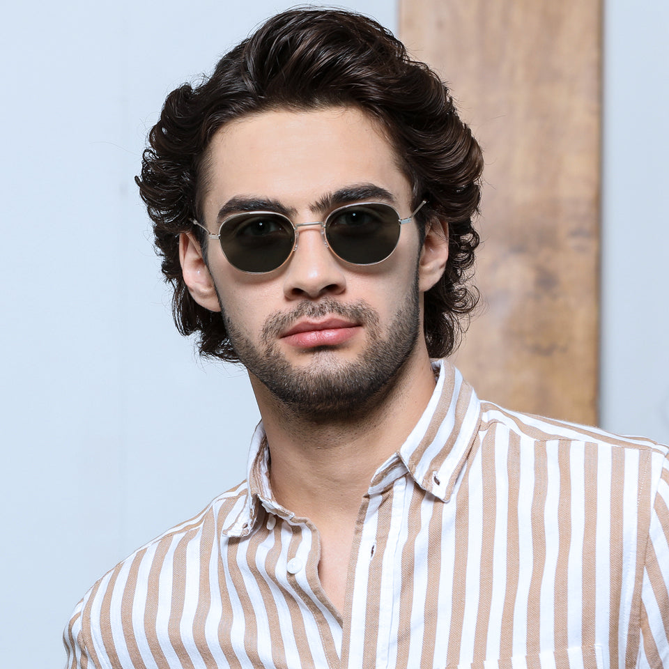 John Jacobs Sunglasses-Frame Round--SG John Jacobs Sunglasses-Frame Round--SG