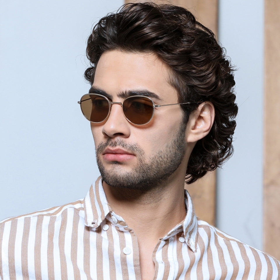 John Jacobs Sunglasses-Frame Round--SG John Jacobs Sunglasses-Frame Round--SG