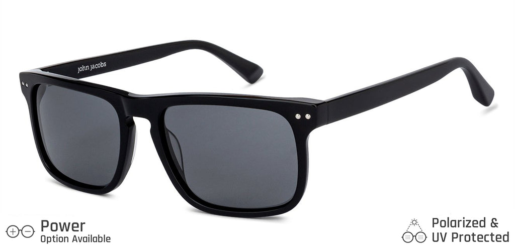 John Jacobs Sunglasses-Frame Wayfarer--SG John Jacobs Sunglasses-Frame Wayfarer--SG