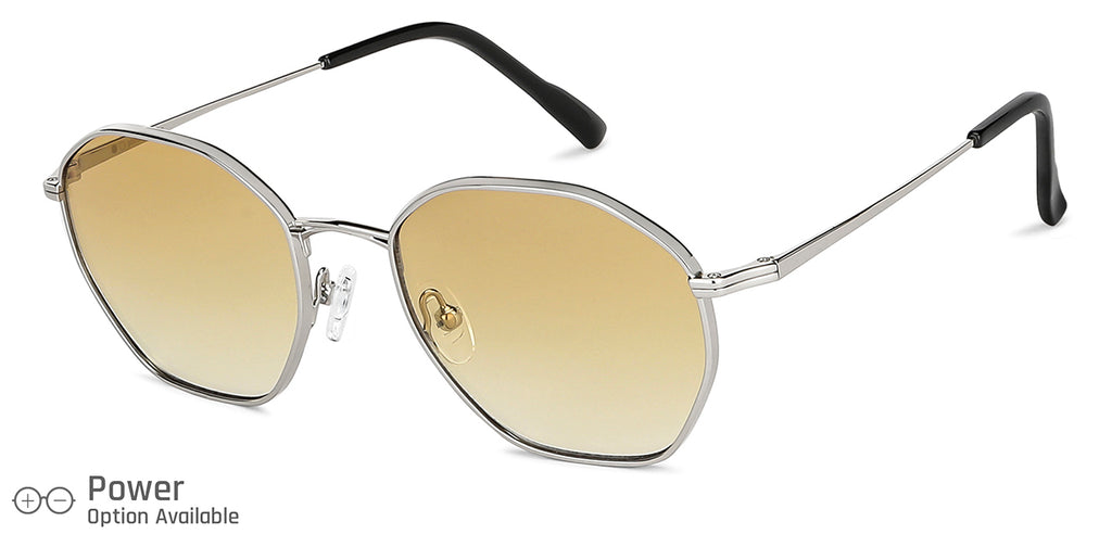 John Jacobs Sunglasses-Frame Hexagonal--SG John Jacobs Sunglasses-Frame Hexagonal--SG