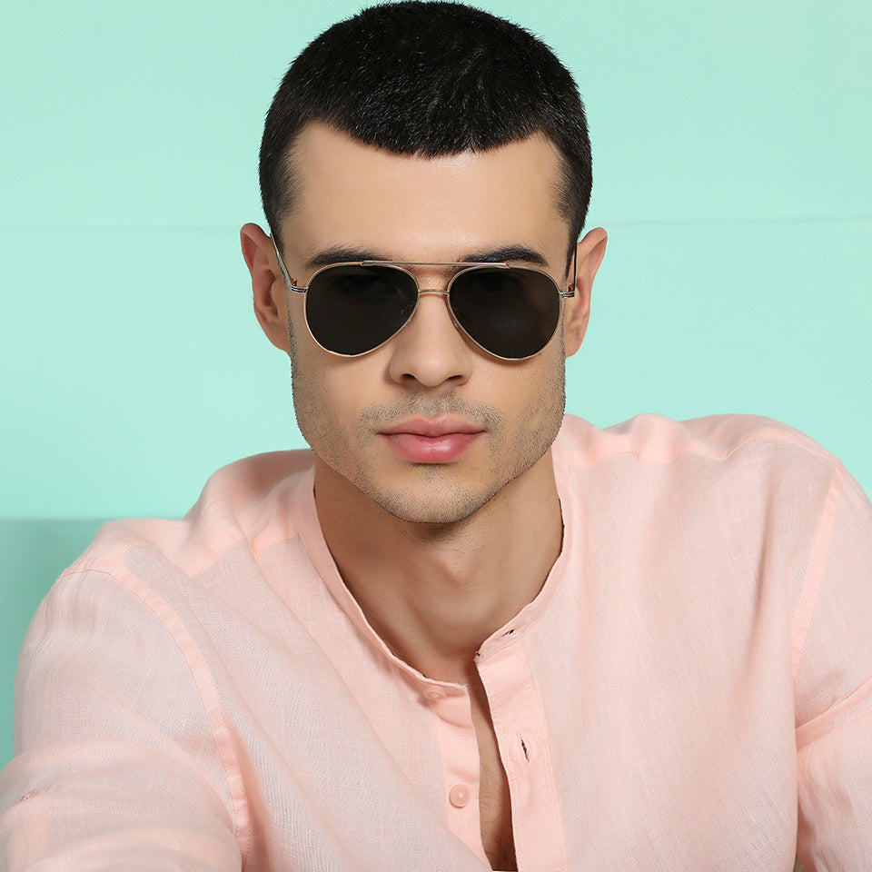 John Jacobs Sunglasses-Frame Aviator--SG John Jacobs Sunglasses-Frame Aviator--SG