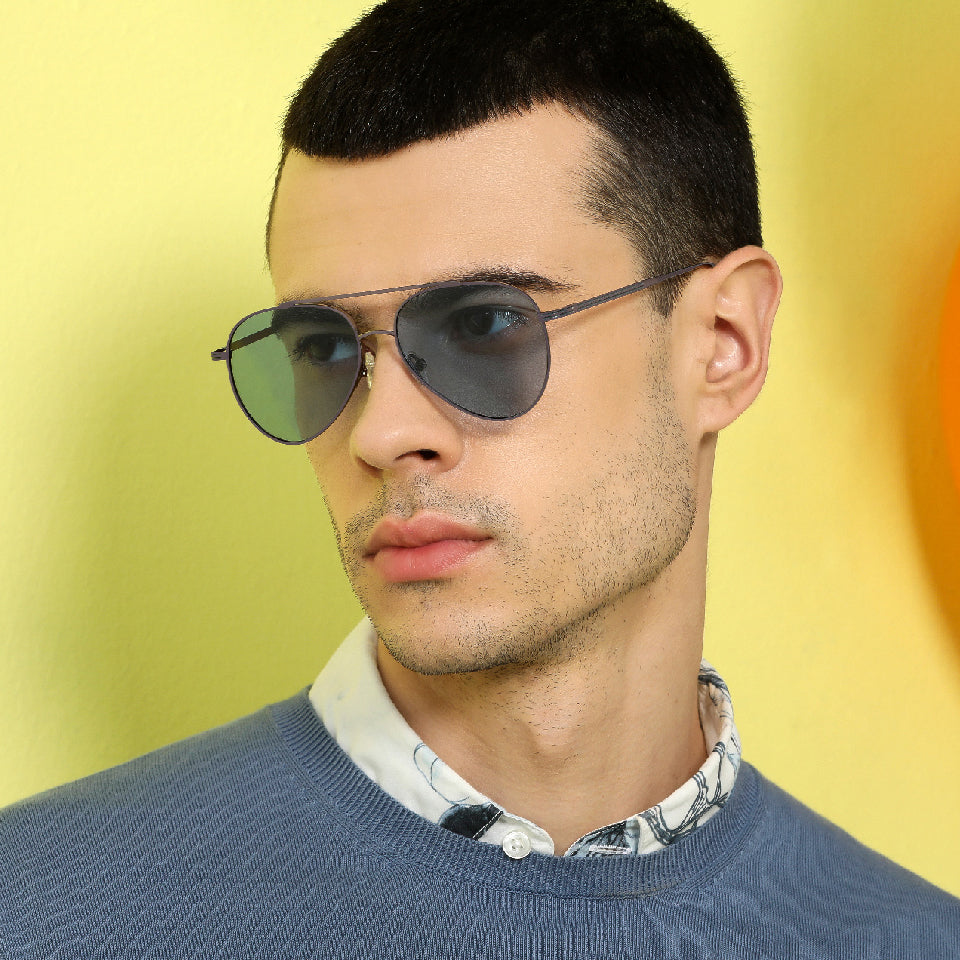 John Jacobs Sunglasses-Frame Aviator--SG John Jacobs Sunglasses-Frame Aviator--SG