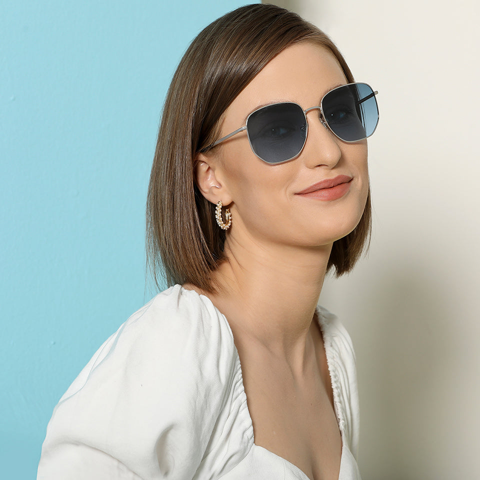 Sunglasses-Frame Hexagonal--SG Sunglasses-Frame Hexagonal--SG