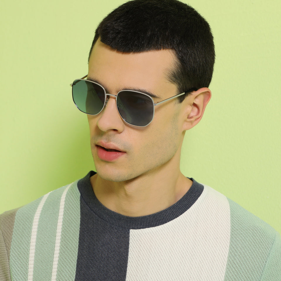 Sunglasses-Frame Hexagonal--SG Sunglasses-Frame Hexagonal--SG