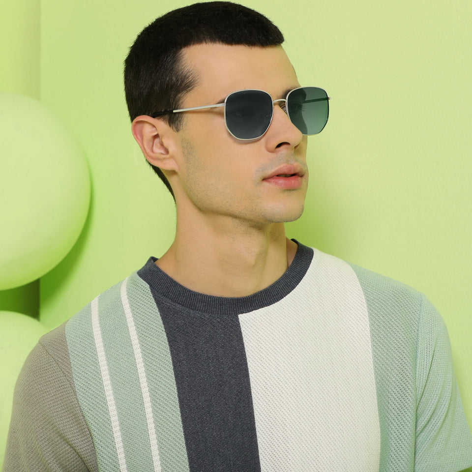 Sunglasses-Frame Hexagonal--SG Sunglasses-Frame Hexagonal--SG