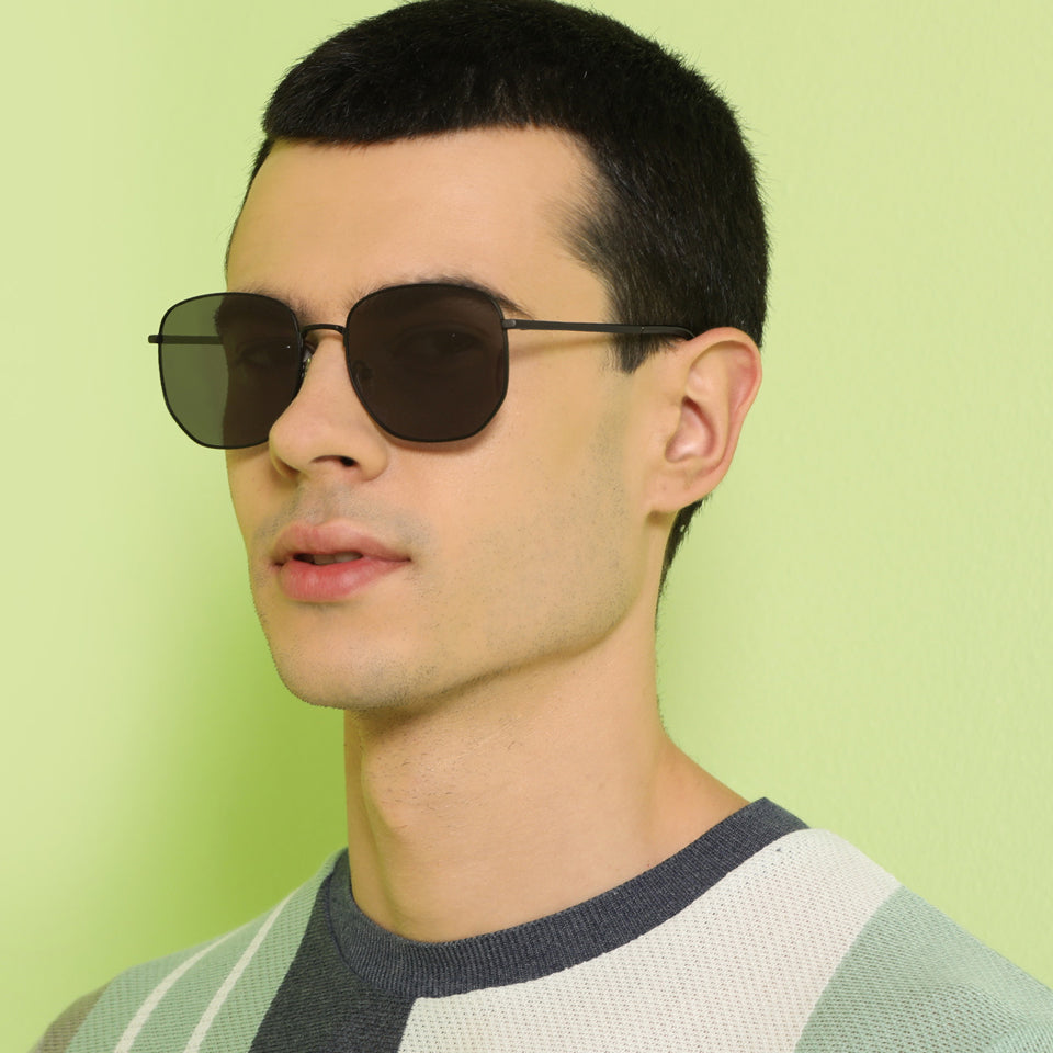 John Jacobs Sunglasses-Frame Hexagonal--SG John Jacobs Sunglasses-Frame Hexagonal--SG