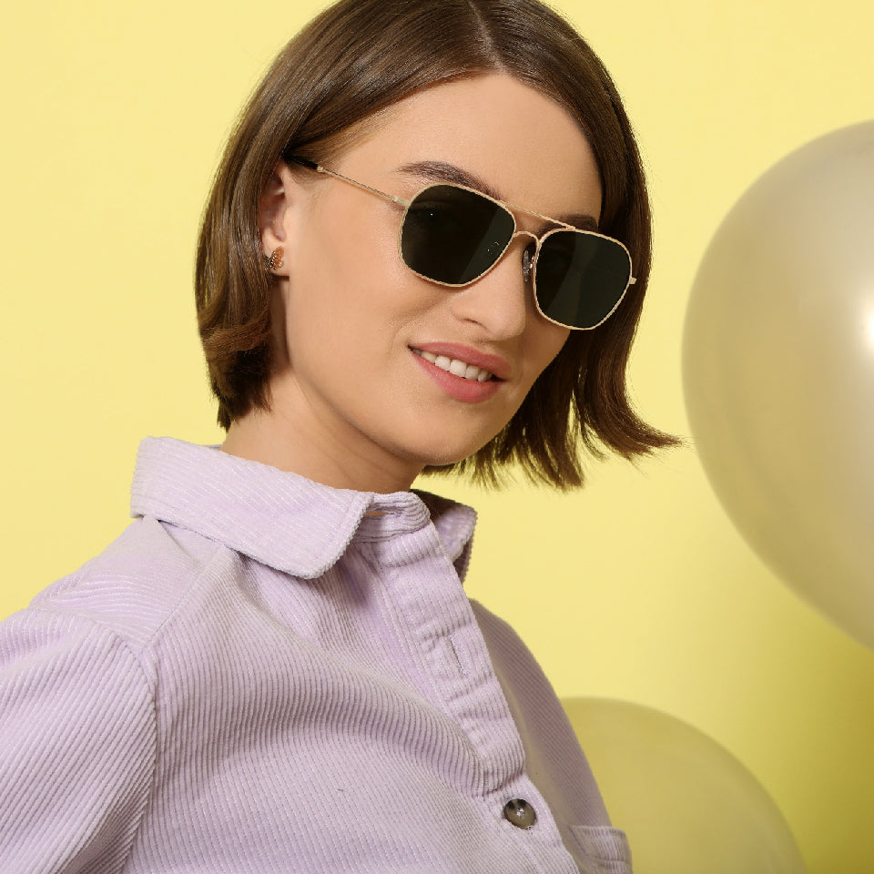 John Jacobs Sunglasses-Frame Square--SG John Jacobs Sunglasses-Frame Square--SG