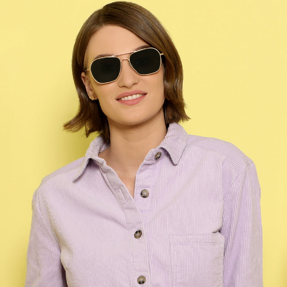 John Jacobs Sunglasses-Frame Square--SG John Jacobs Sunglasses-Frame Square--SG