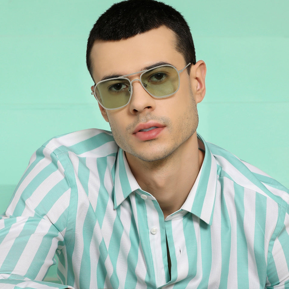 John Jacobs Sunglasses-Frame Square--SG John Jacobs Sunglasses-Frame Square--SG