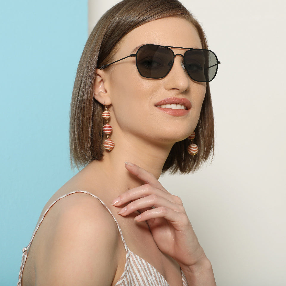 John Jacobs Sunglasses-Frame Square--SG John Jacobs Sunglasses-Frame Square--SG