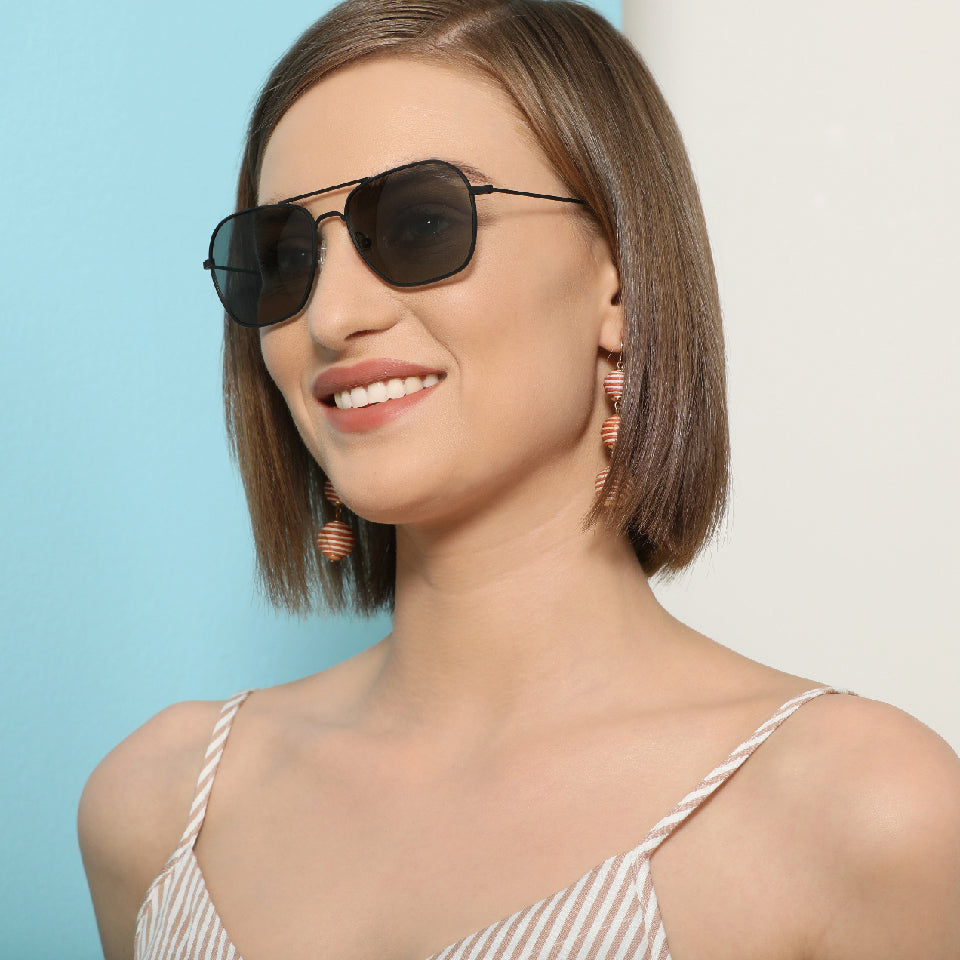 John Jacobs Sunglasses-Frame Square--SG John Jacobs Sunglasses-Frame Square--SG