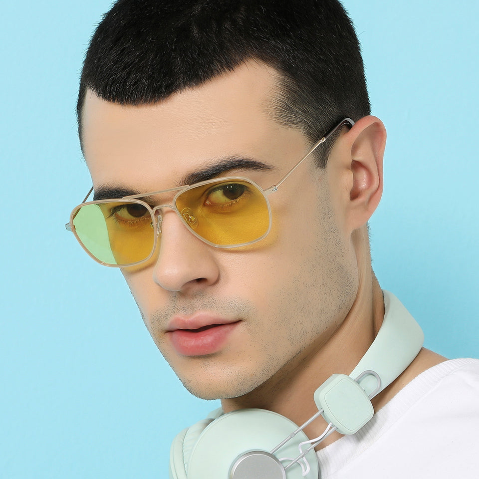 John Jacobs Sunglasses-Frame Square--SG John Jacobs Sunglasses-Frame Square--SG