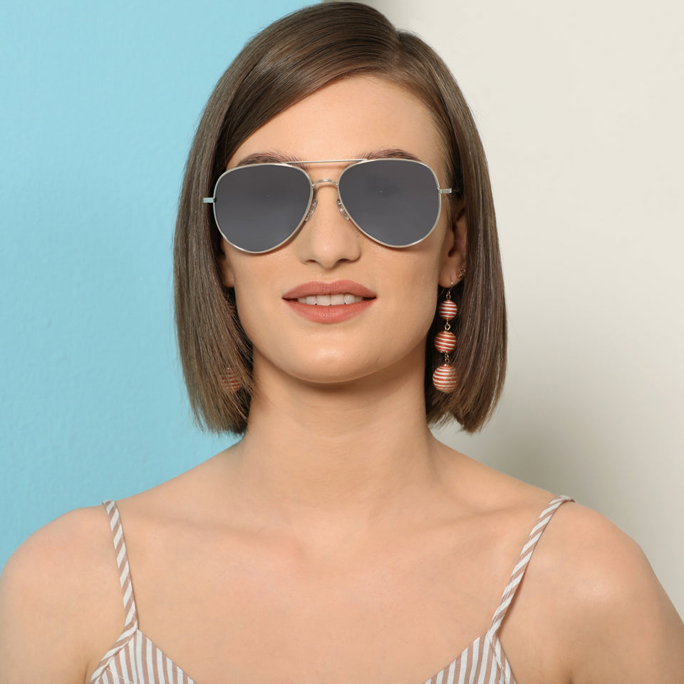 John Jacobs Sunglasses-Frame Aviator--SG John Jacobs Sunglasses-Frame Aviator--SG