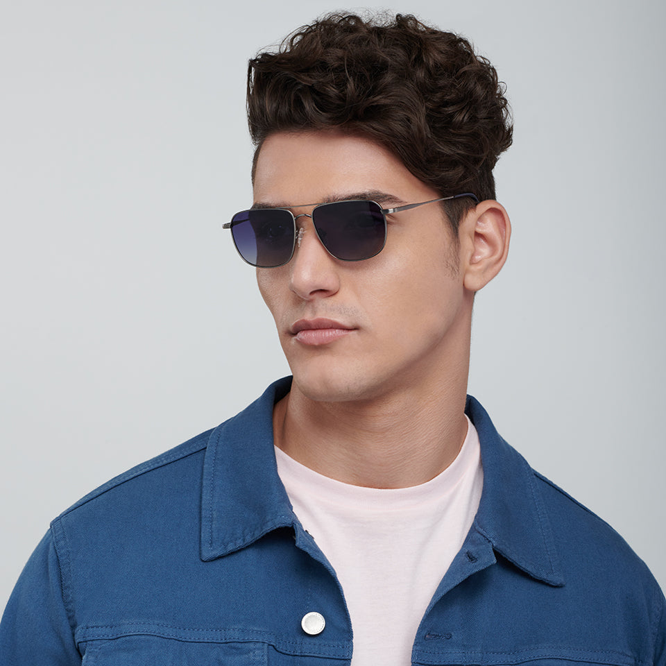 John Jacobs Sunglasses-Frame Square--SG John Jacobs Sunglasses-Frame Square--SG